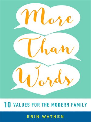 cover image of More than Words